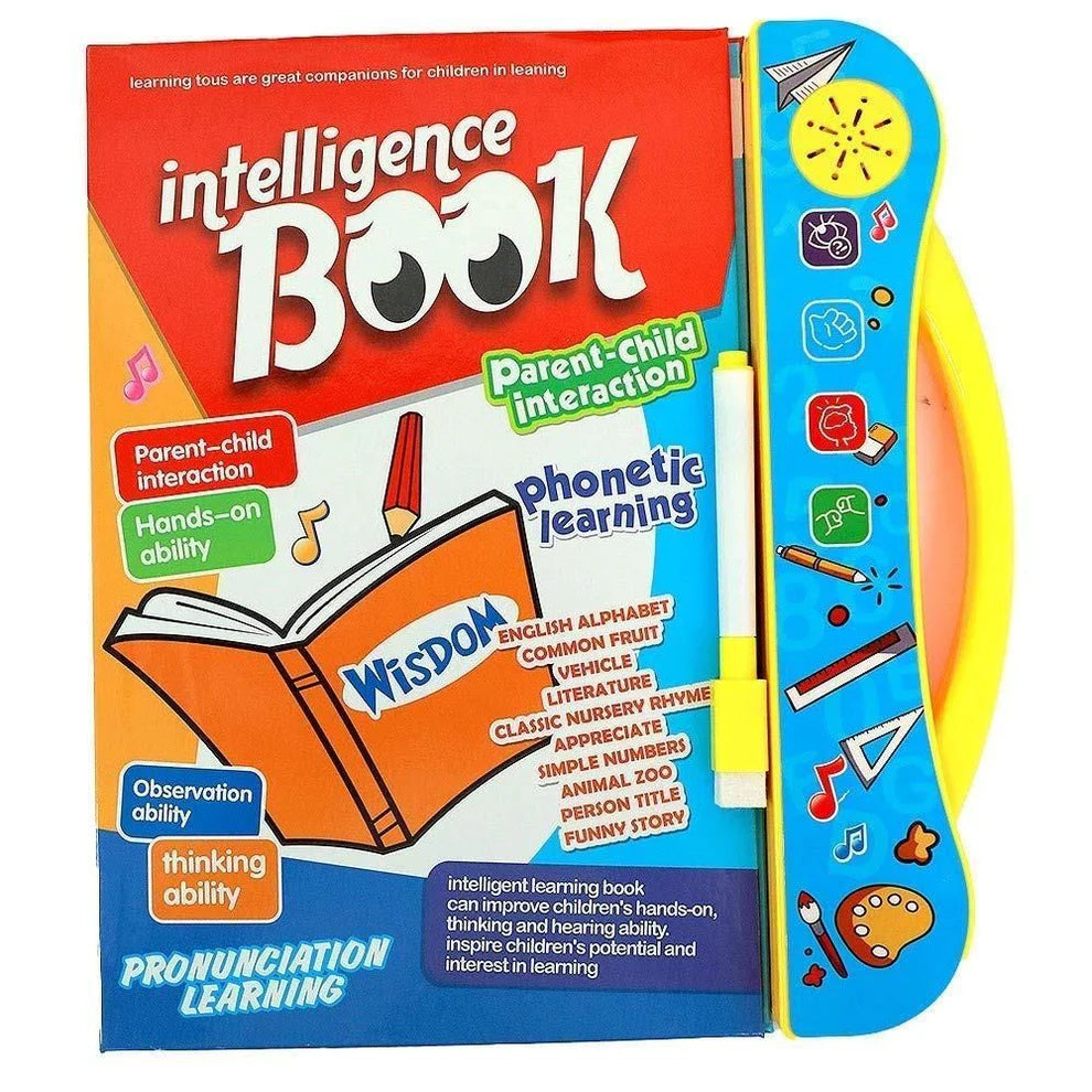 Intelligence Phonetic Learning E-Book + Practice Copybook for Pre-Schoolers - (4 BOOK + 1 pen + 10 REFILL)
