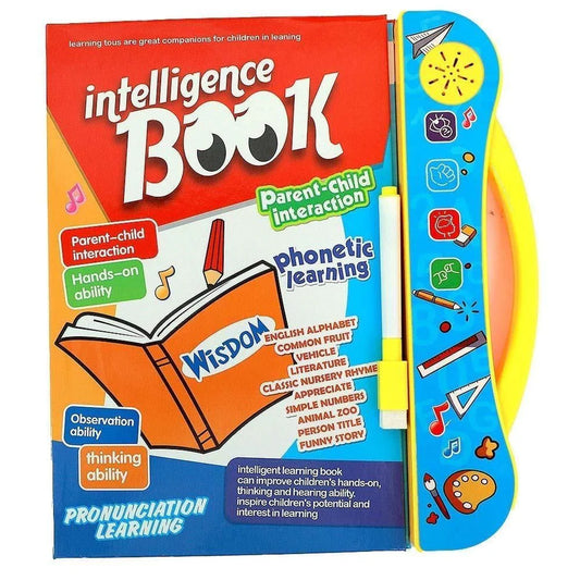 Intelligence Phonetic Learning E-Book + Practice Copybook for Pre-Schoolers - (4 BOOK + 1 pen + 10 REFILL)